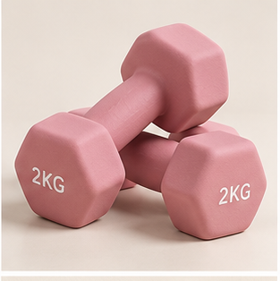 Representative 2kg dumbbells
